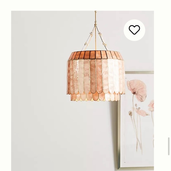 Anthropology pendant light. Brand new.